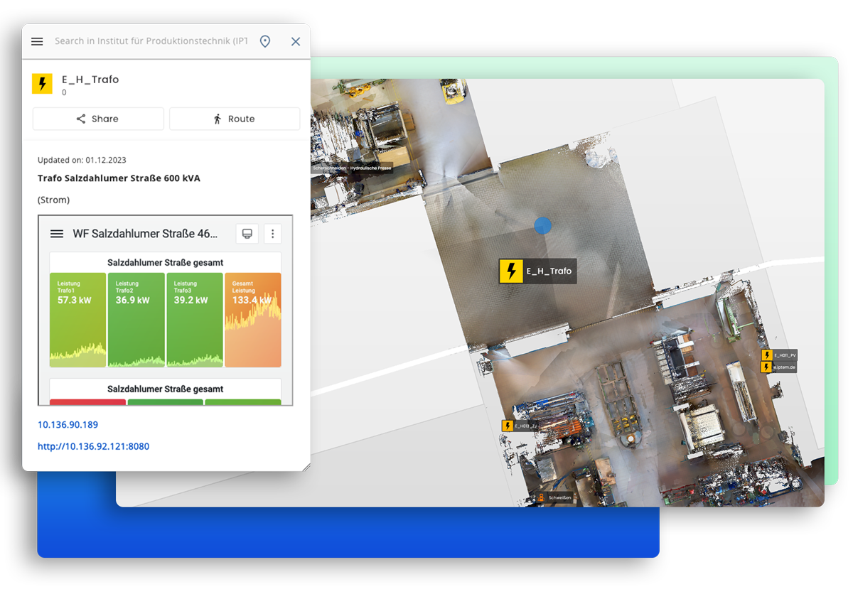 NavVis IVION - Asset tagging & visualization